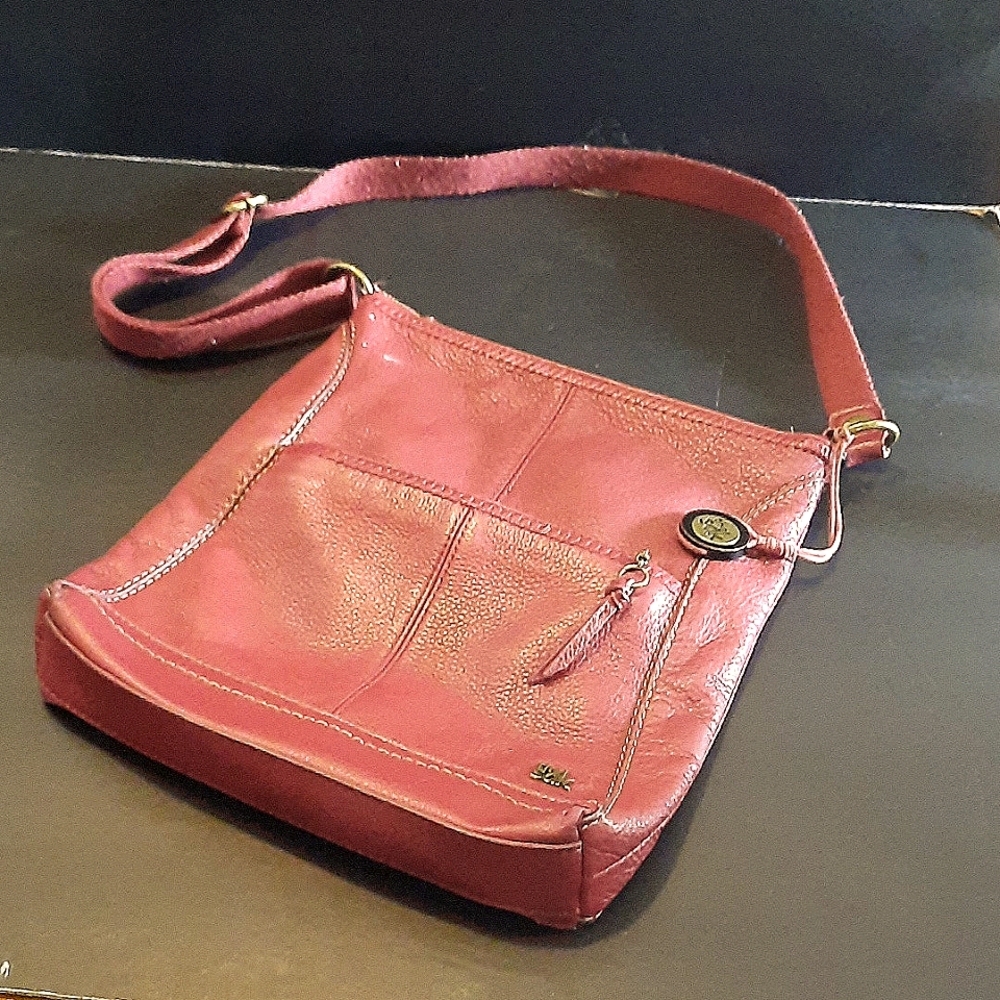 Leather Burgundy The Sak Bag - Picture 4 of 12